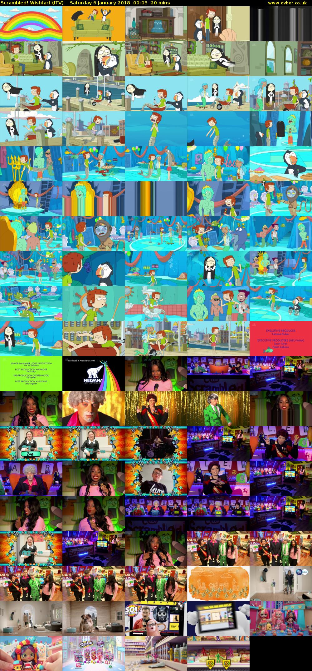 Scrambled! Wishfart (ITV) Saturday 6 January 2018 09:05 - 09:25