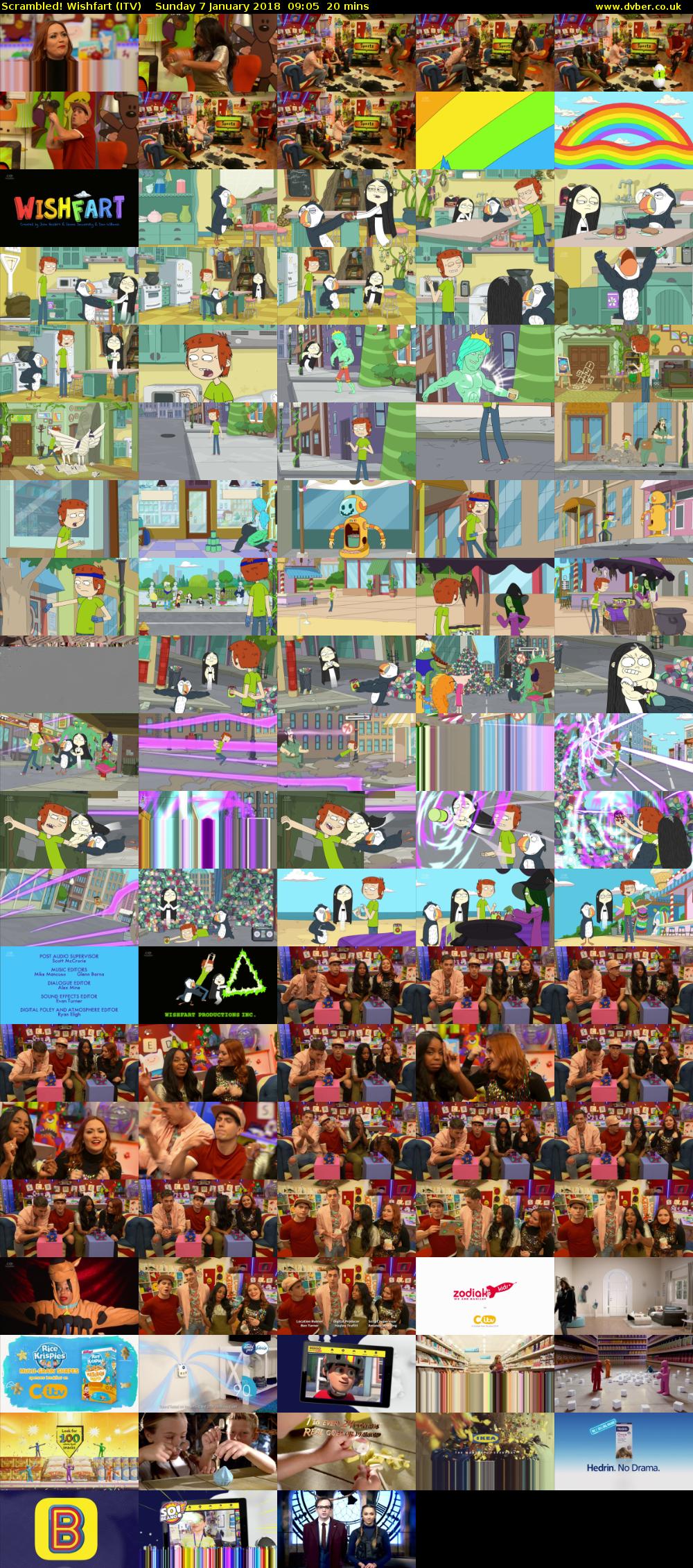 Scrambled! Wishfart (ITV) Sunday 7 January 2018 09:05 - 09:25