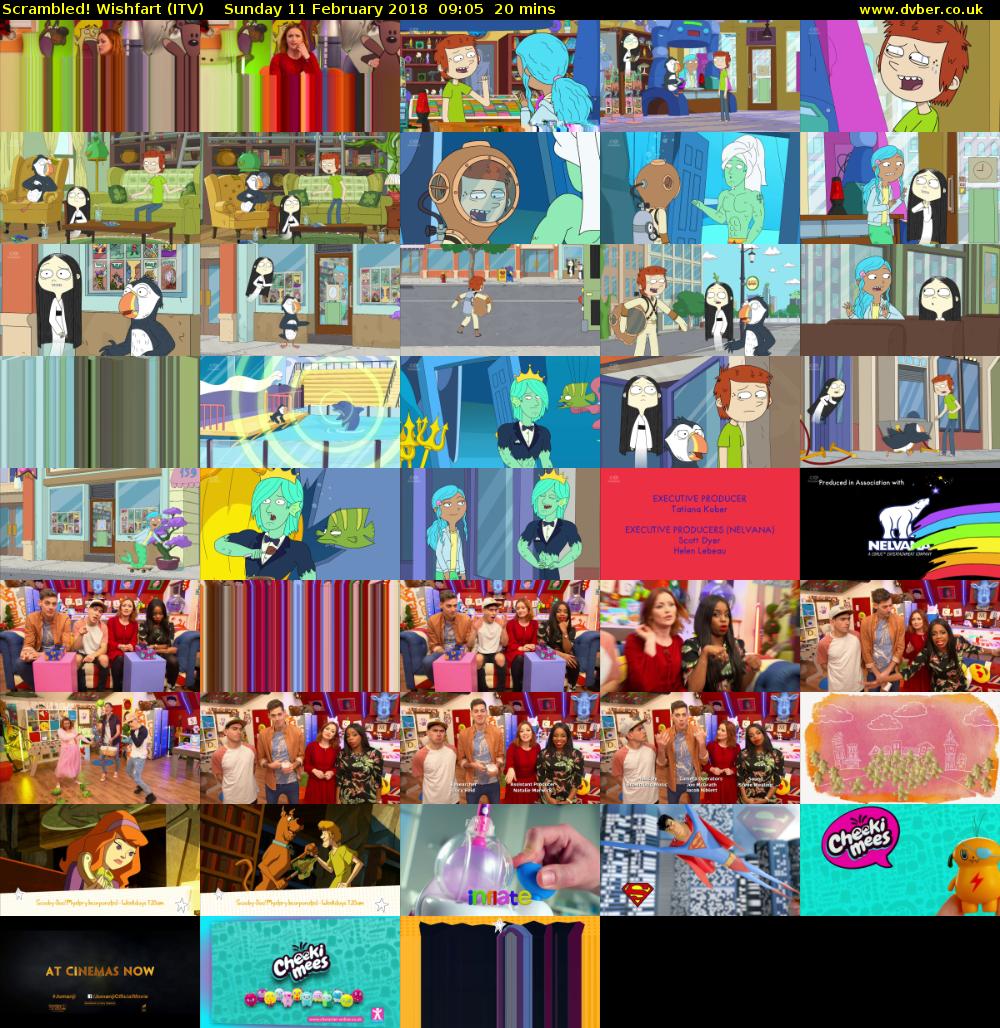 Scrambled! Wishfart (ITV) Sunday 11 February 2018 09:05 - 09:25