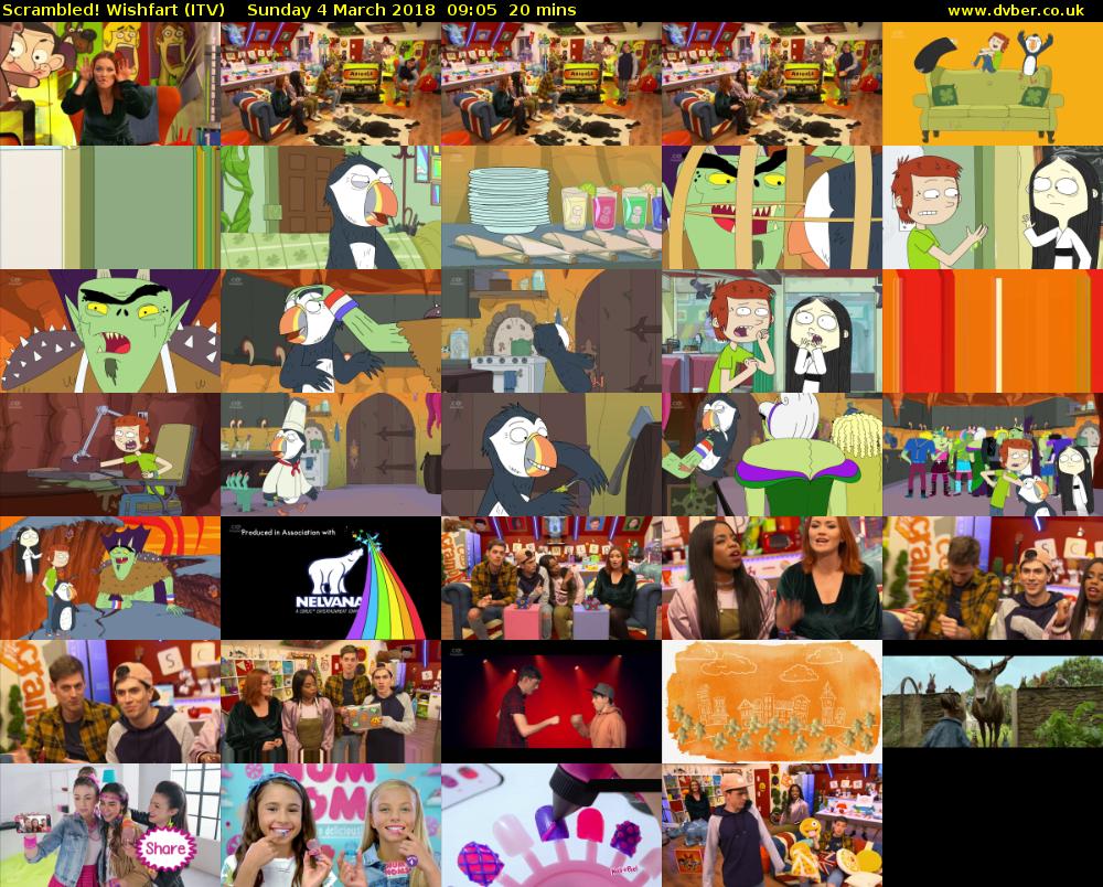 Scrambled! Wishfart (ITV) Sunday 4 March 2018 09:05 - 09:25
