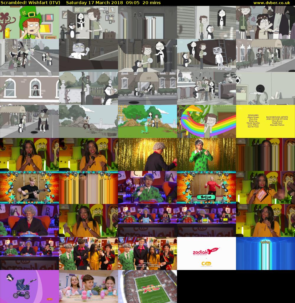 Scrambled! Wishfart (ITV) Saturday 17 March 2018 09:05 - 09:25