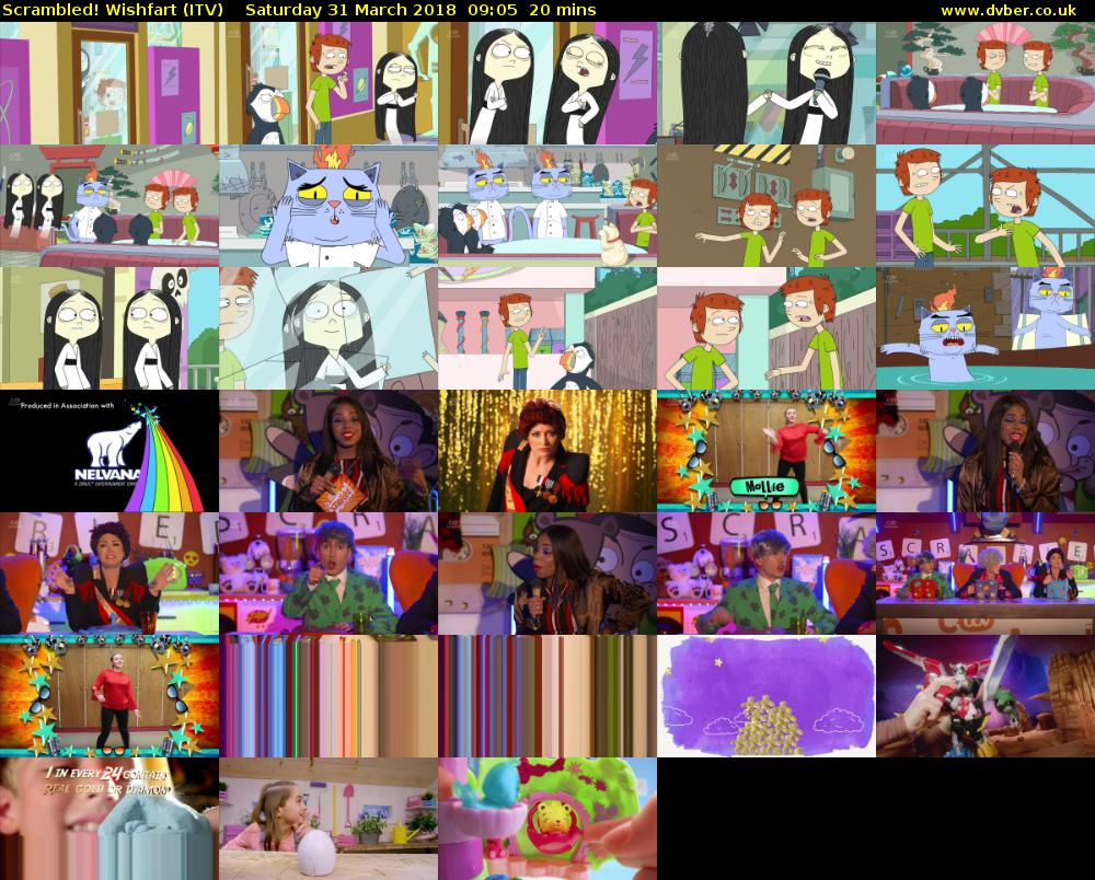 Scrambled! Wishfart (ITV) Saturday 31 March 2018 09:05 - 09:25