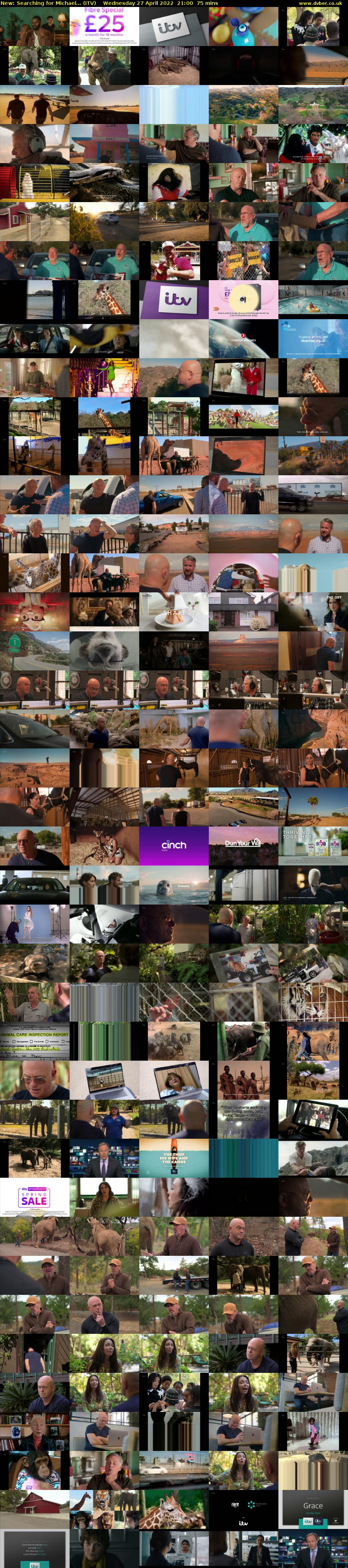 Searching for Michael... (ITV) Wednesday 27 April 2022 21:00 - 22:15