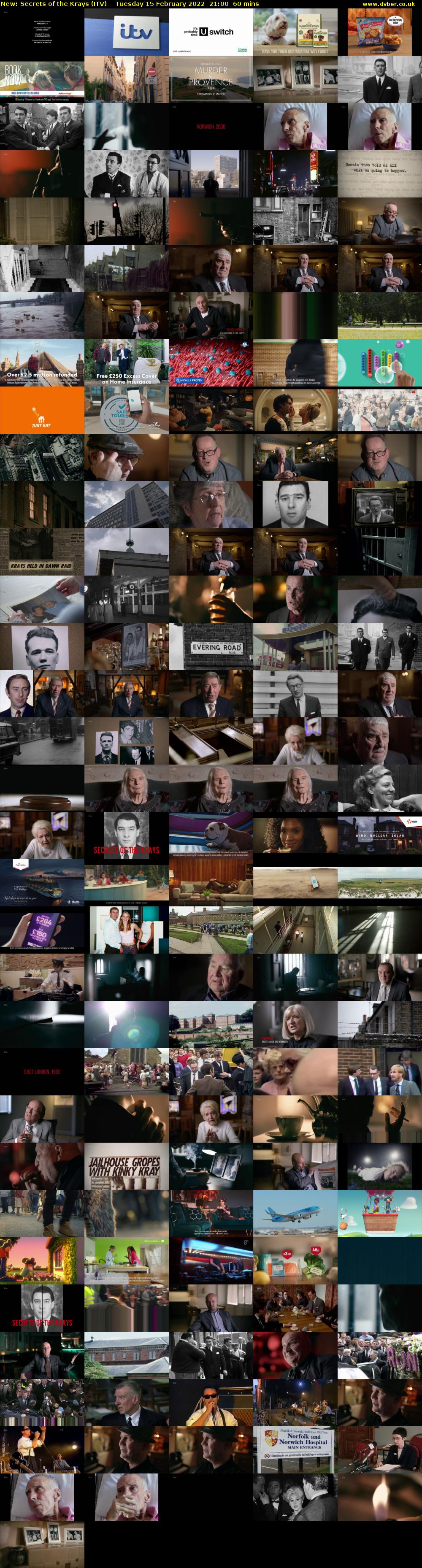 Secrets of the Krays (ITV) Tuesday 15 February 2022 21:00 - 22:00