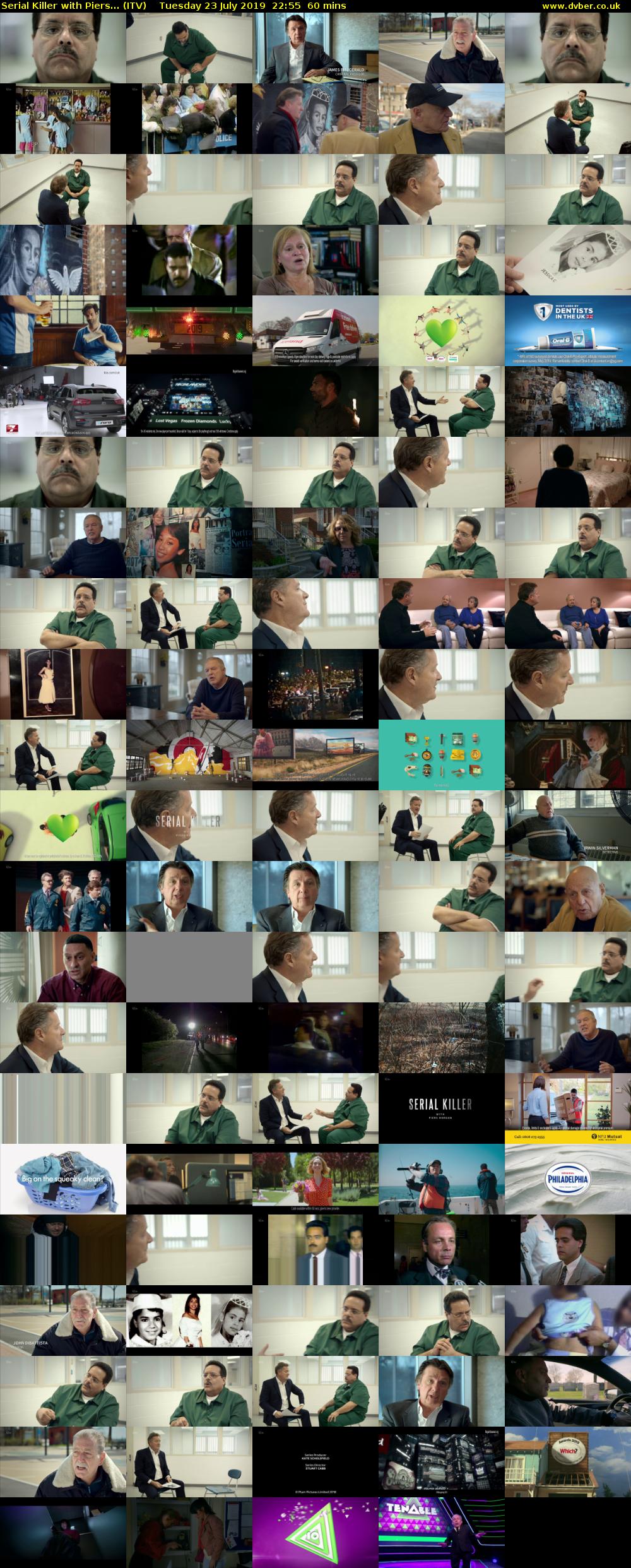 Serial Killer with Piers... (ITV) Tuesday 23 July 2019 22:55 - 23:55