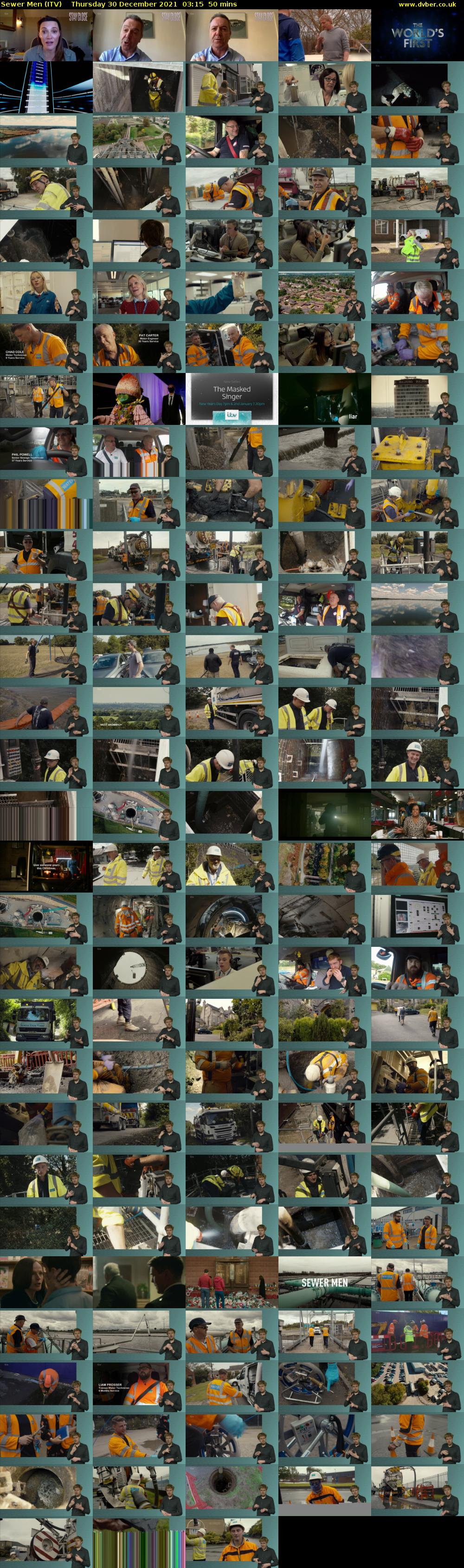 Sewer Men (ITV) Thursday 30 December 2021 03:15 - 04:05