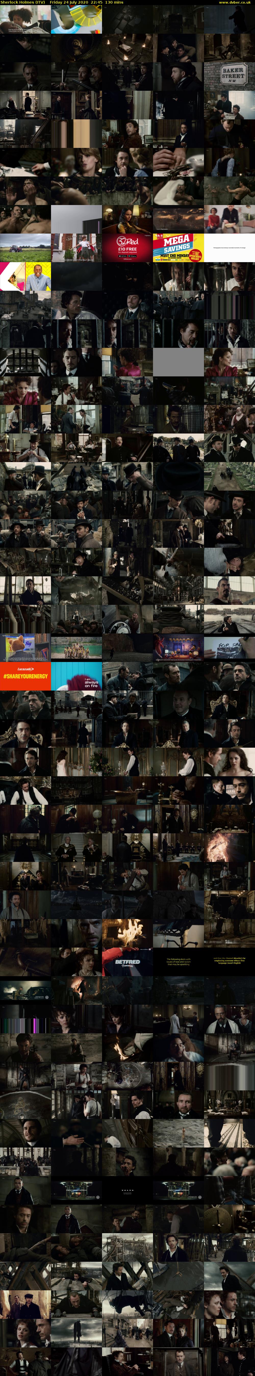 Sherlock Holmes (ITV) Friday 24 July 2020 22:45 - 00:55