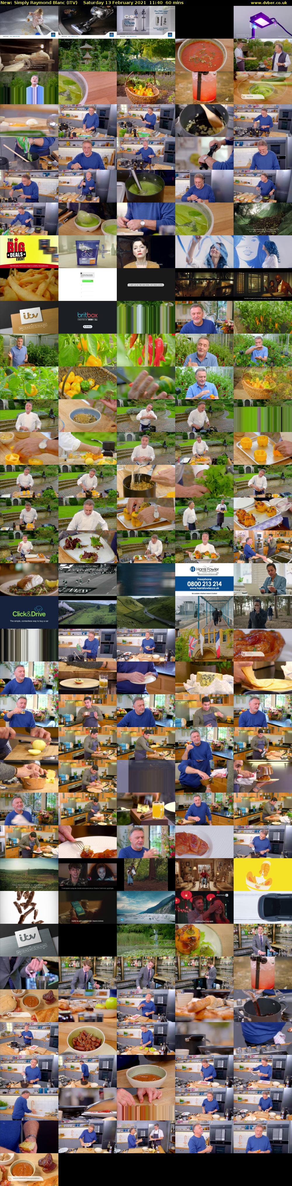 Simply Raymond Blanc (ITV) Saturday 13 February 2021 11:40 - 12:40