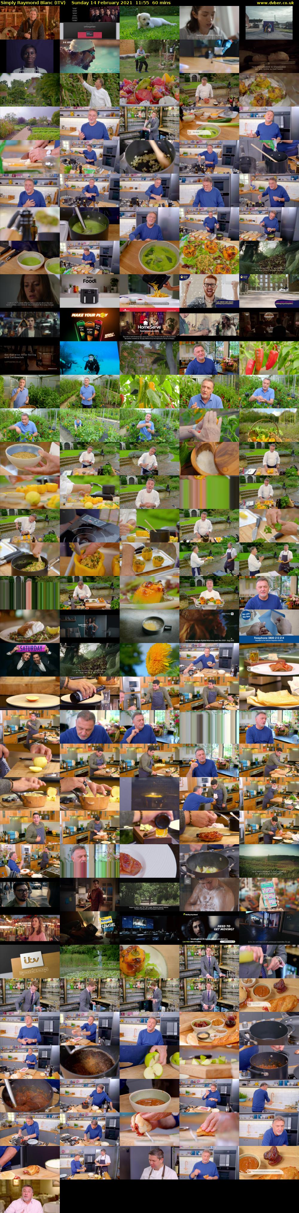 Simply Raymond Blanc (ITV) Sunday 14 February 2021 11:55 - 12:55