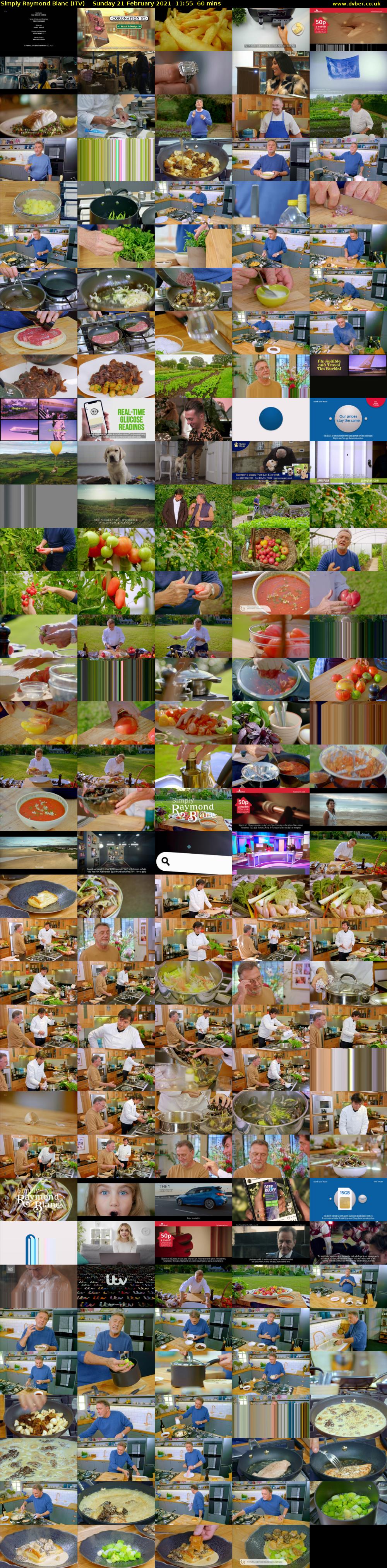 Simply Raymond Blanc (ITV) Sunday 21 February 2021 11:55 - 12:55