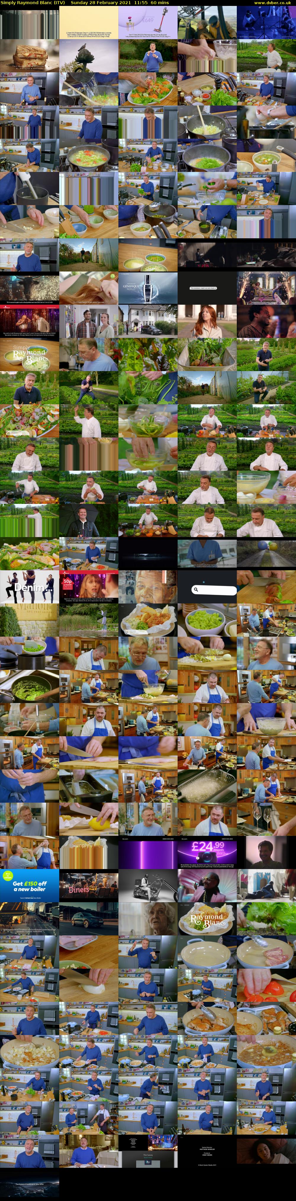 Simply Raymond Blanc (ITV) Sunday 28 February 2021 11:55 - 12:55