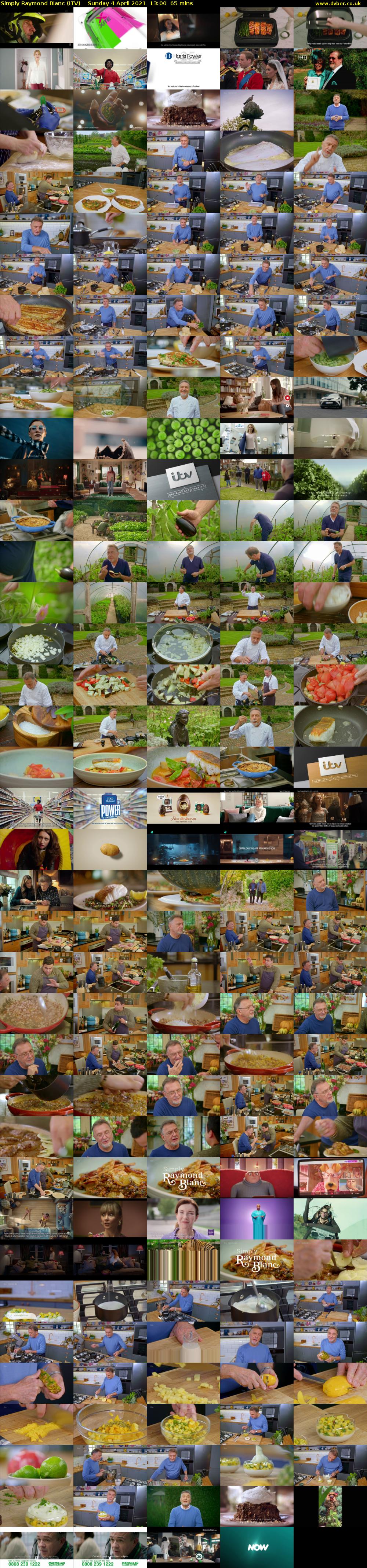 Simply Raymond Blanc (ITV) Sunday 4 April 2021 13:00 - 14:05