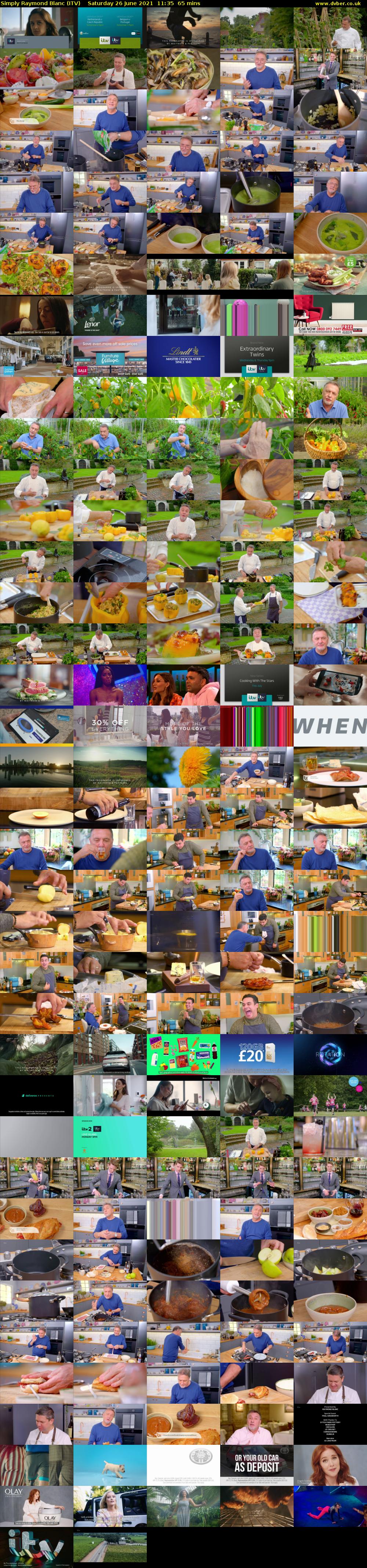Simply Raymond Blanc (ITV) Saturday 26 June 2021 11:35 - 12:40