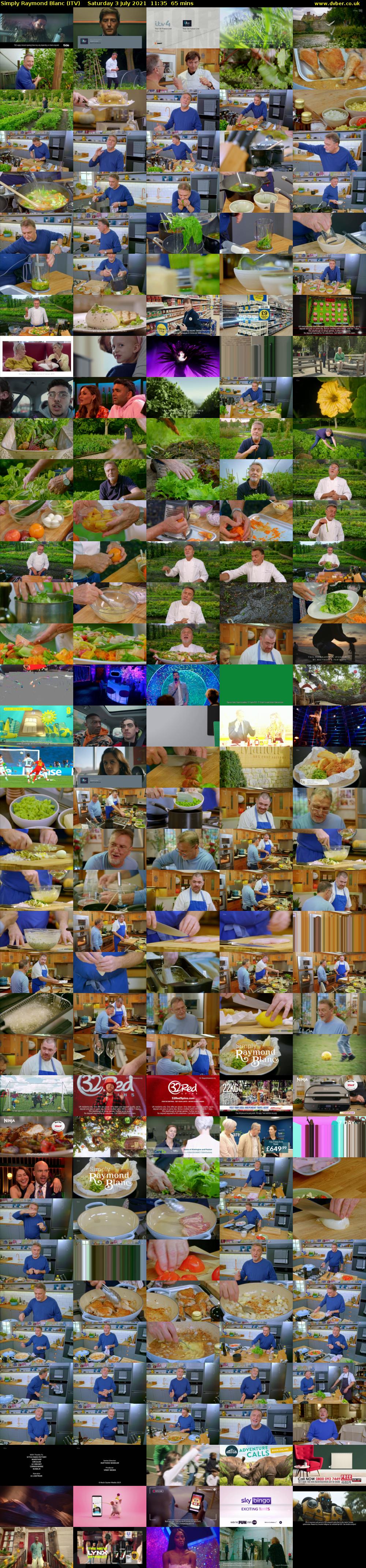 Simply Raymond Blanc (ITV) Saturday 3 July 2021 11:35 - 12:40