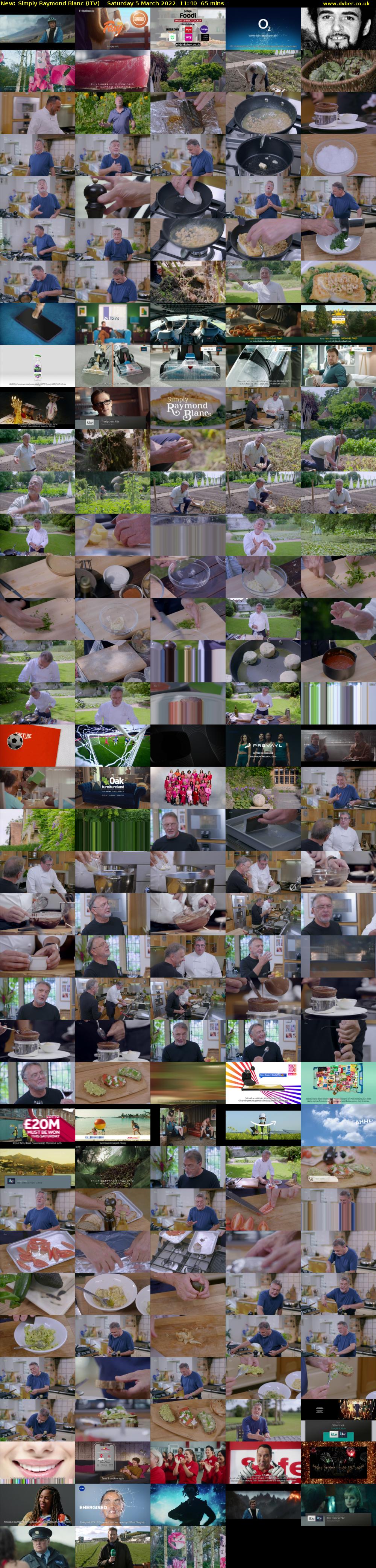Simply Raymond Blanc (ITV) Saturday 5 March 2022 11:40 - 12:45