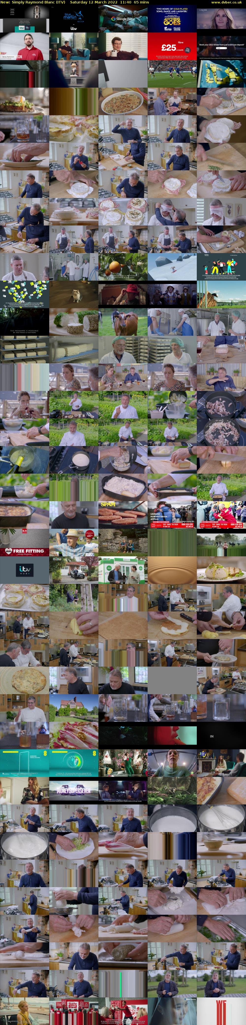 Simply Raymond Blanc (ITV) Saturday 12 March 2022 11:40 - 12:45