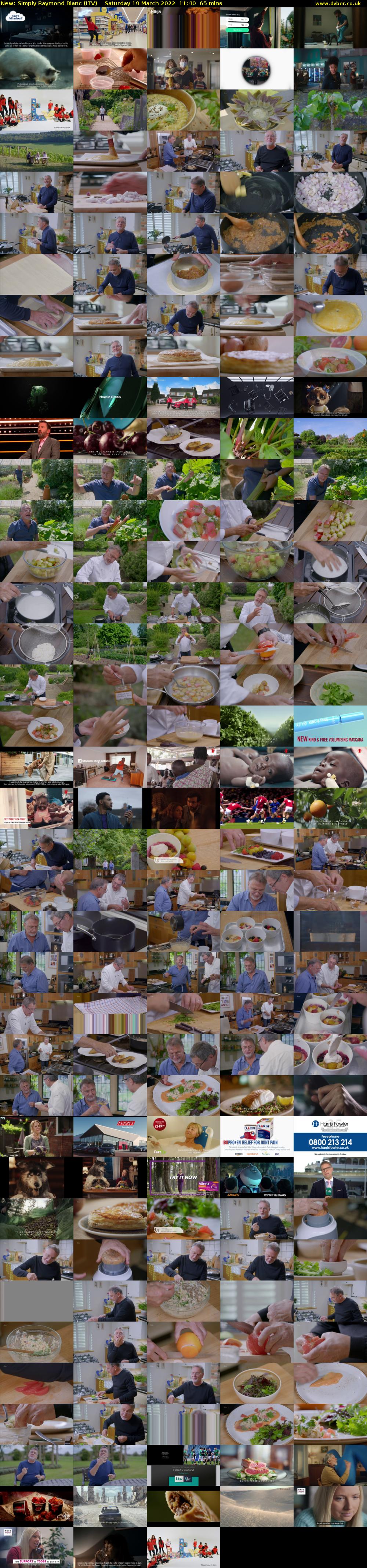 Simply Raymond Blanc (ITV) Saturday 19 March 2022 11:40 - 12:45