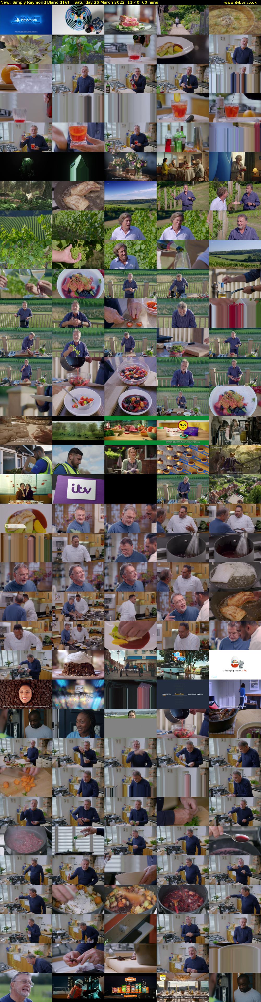 Simply Raymond Blanc (ITV) Saturday 26 March 2022 11:40 - 12:40