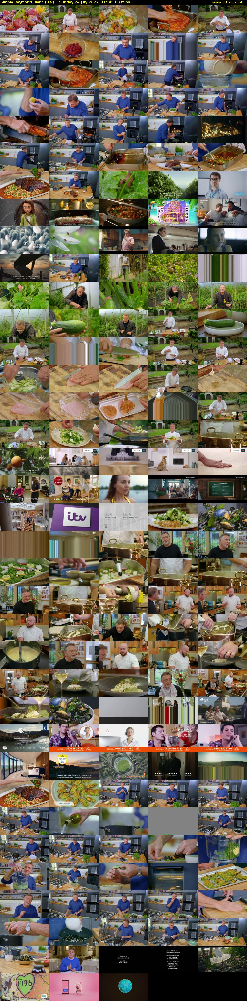 Simply Raymond Blanc (ITV) Sunday 24 July 2022 11:00 - 12:00
