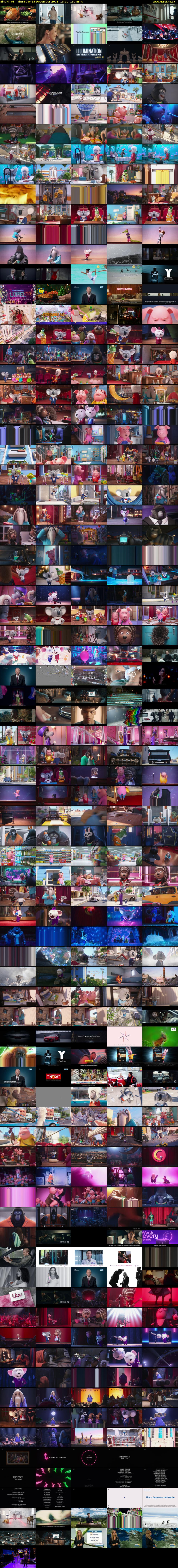 Sing (ITV) Thursday 23 December 2021 13:50 - 16:00