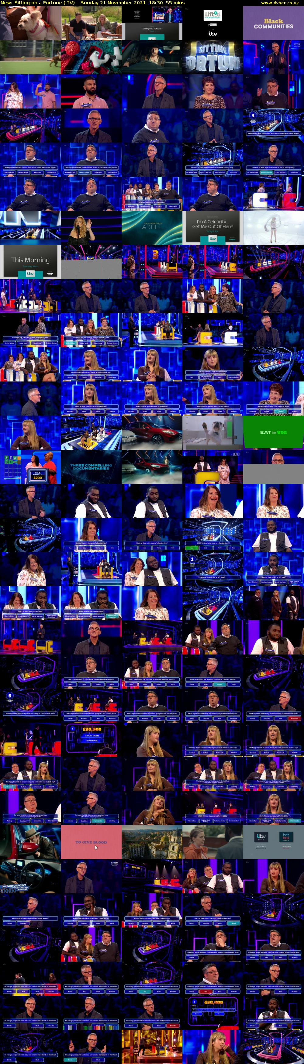 Sitting on a Fortune (ITV) Sunday 21 November 2021 18:30 - 19:25
