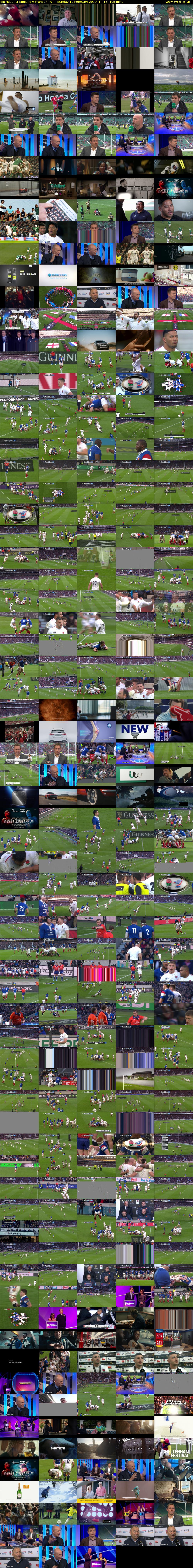 Six Nations: England v France (ITV) Sunday 10 February 2019 14:15 - 17:30