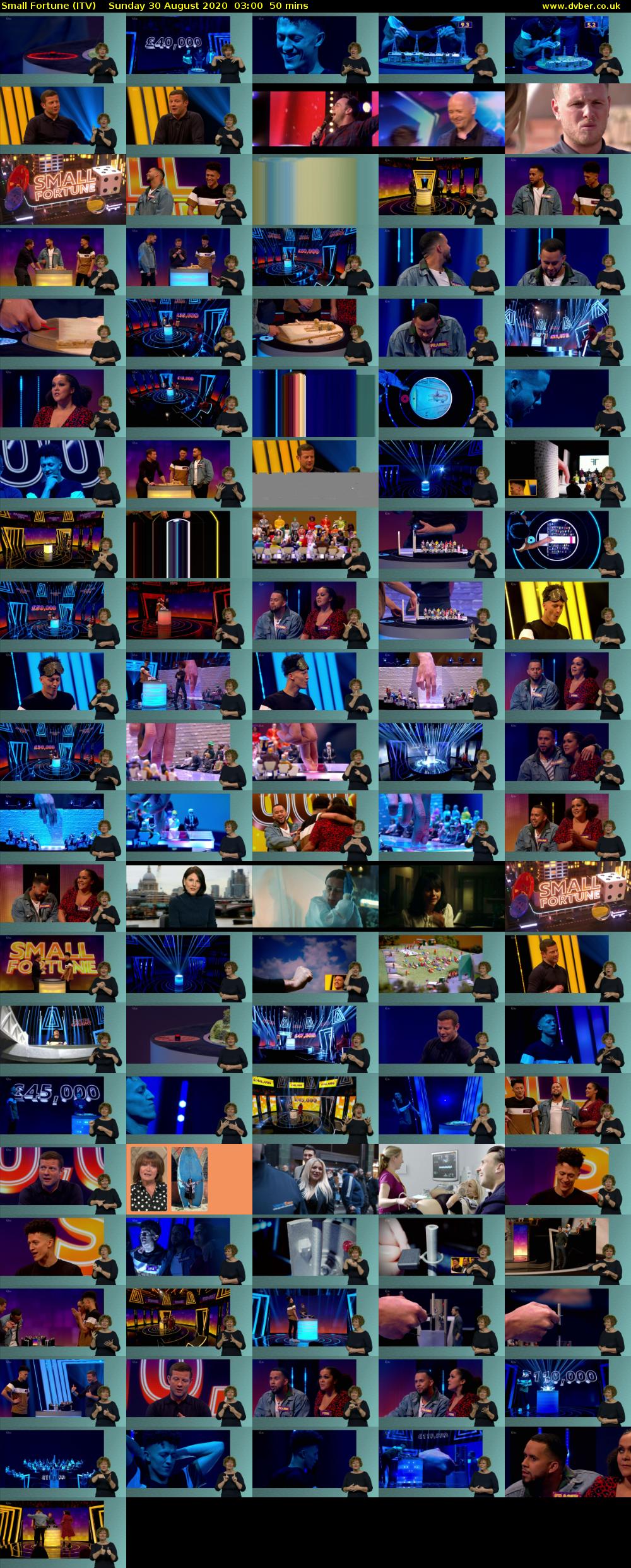 Small Fortune (ITV) Sunday 30 August 2020 03:00 - 03:50