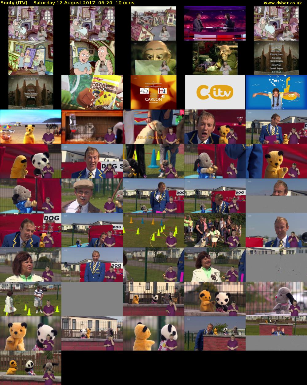 Sooty (ITV) Saturday 12 August 2017 06:20 - 06:30