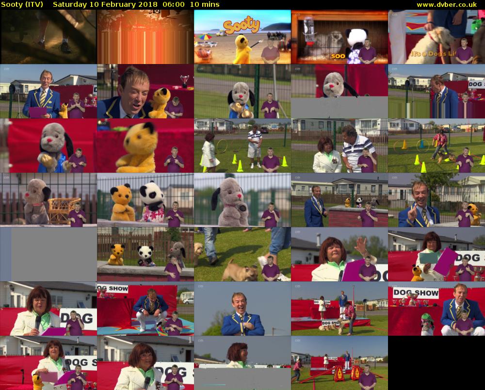 Sooty (ITV) Saturday 10 February 2018 06:00 - 06:10