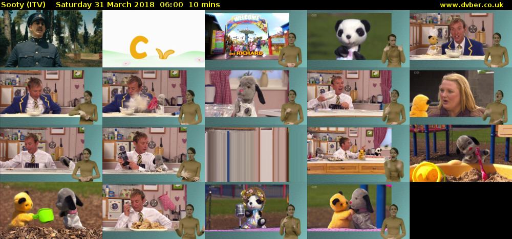 Sooty (ITV) Saturday 31 March 2018 06:00 - 06:10