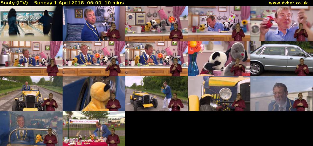 Sooty (ITV) Sunday 1 April 2018 06:00 - 06:10
