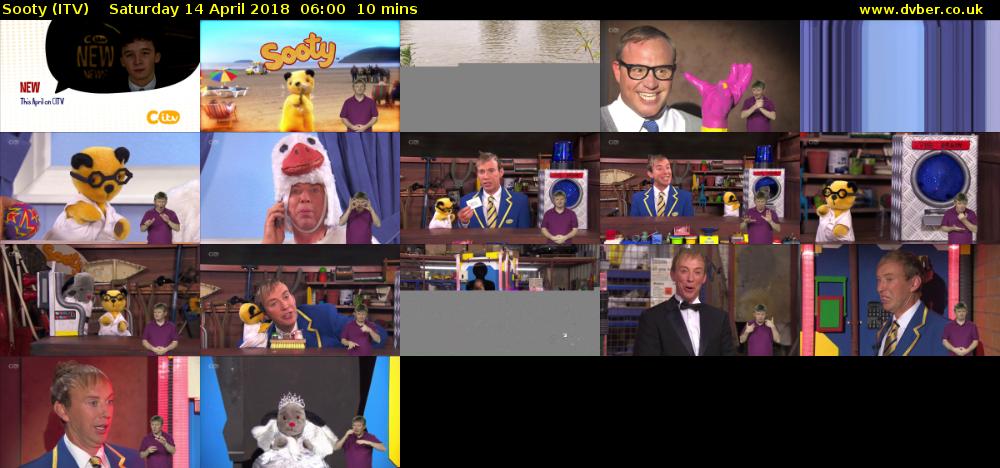 Sooty (ITV) Saturday 14 April 2018 06:00 - 06:10