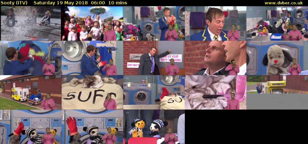 Sooty (ITV) Saturday 19 May 2018 06:00 - 06:10