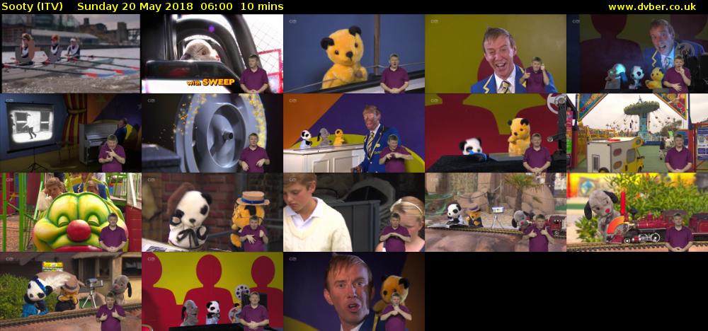 Sooty (ITV) Sunday 20 May 2018 06:00 - 06:10