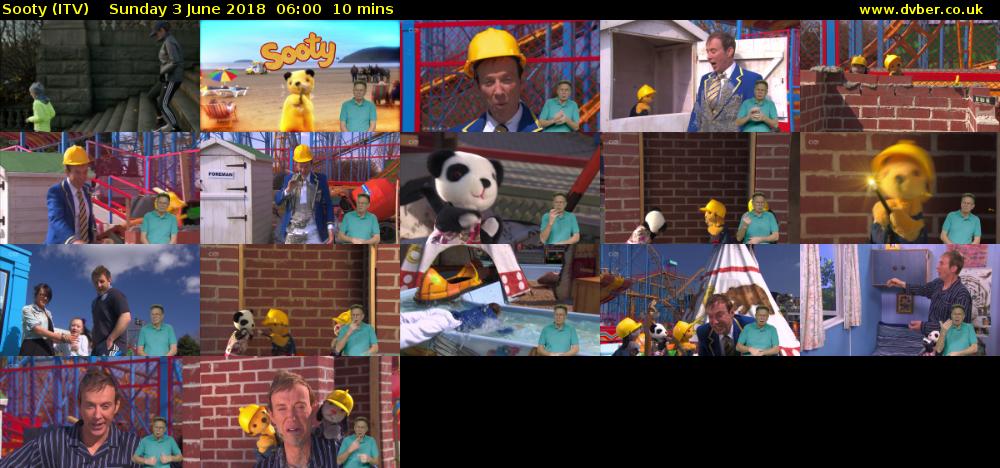 Sooty (ITV) Sunday 3 June 2018 06:00 - 06:10