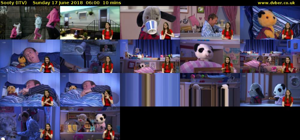 Sooty (ITV) Sunday 17 June 2018 06:00 - 06:10
