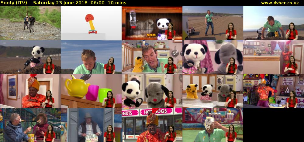Sooty (ITV) Saturday 23 June 2018 06:00 - 06:10