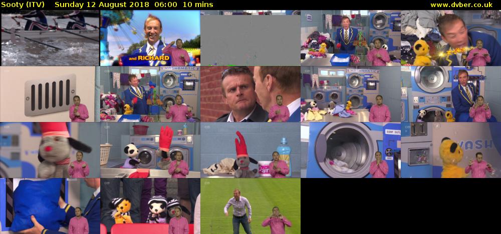 Sooty (ITV) Sunday 12 August 2018 06:00 - 06:10