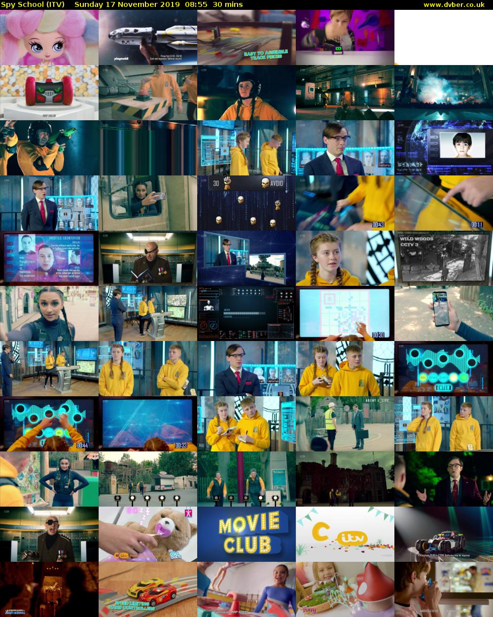 Spy School (ITV) Sunday 17 November 2019 08:55 - 09:25