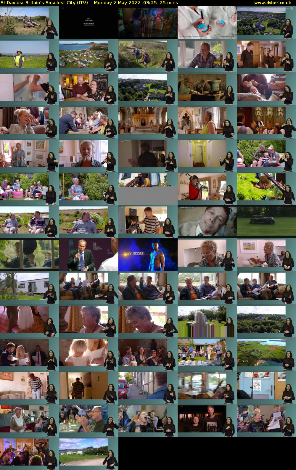 St Davids: Britain's Smallest City (ITV) Monday 2 May 2022 03:25 - 03:50