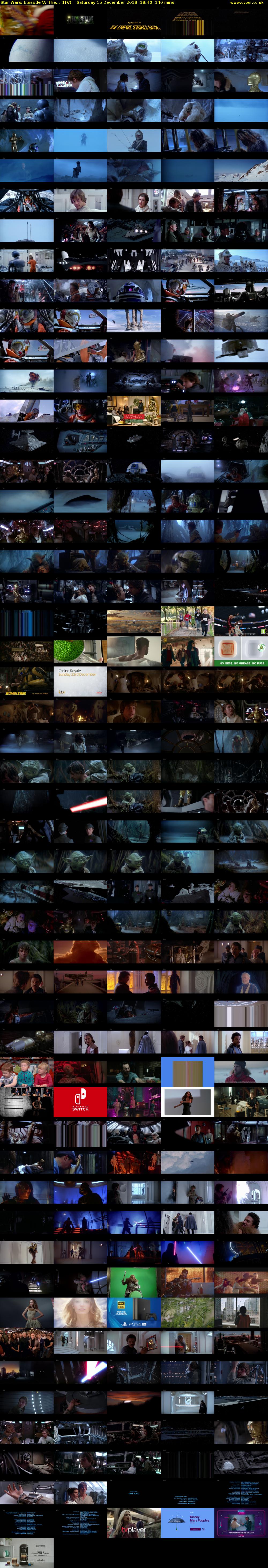 Star Wars: Episode V: The... (ITV) Saturday 15 December 2018 18:40 - 21:00