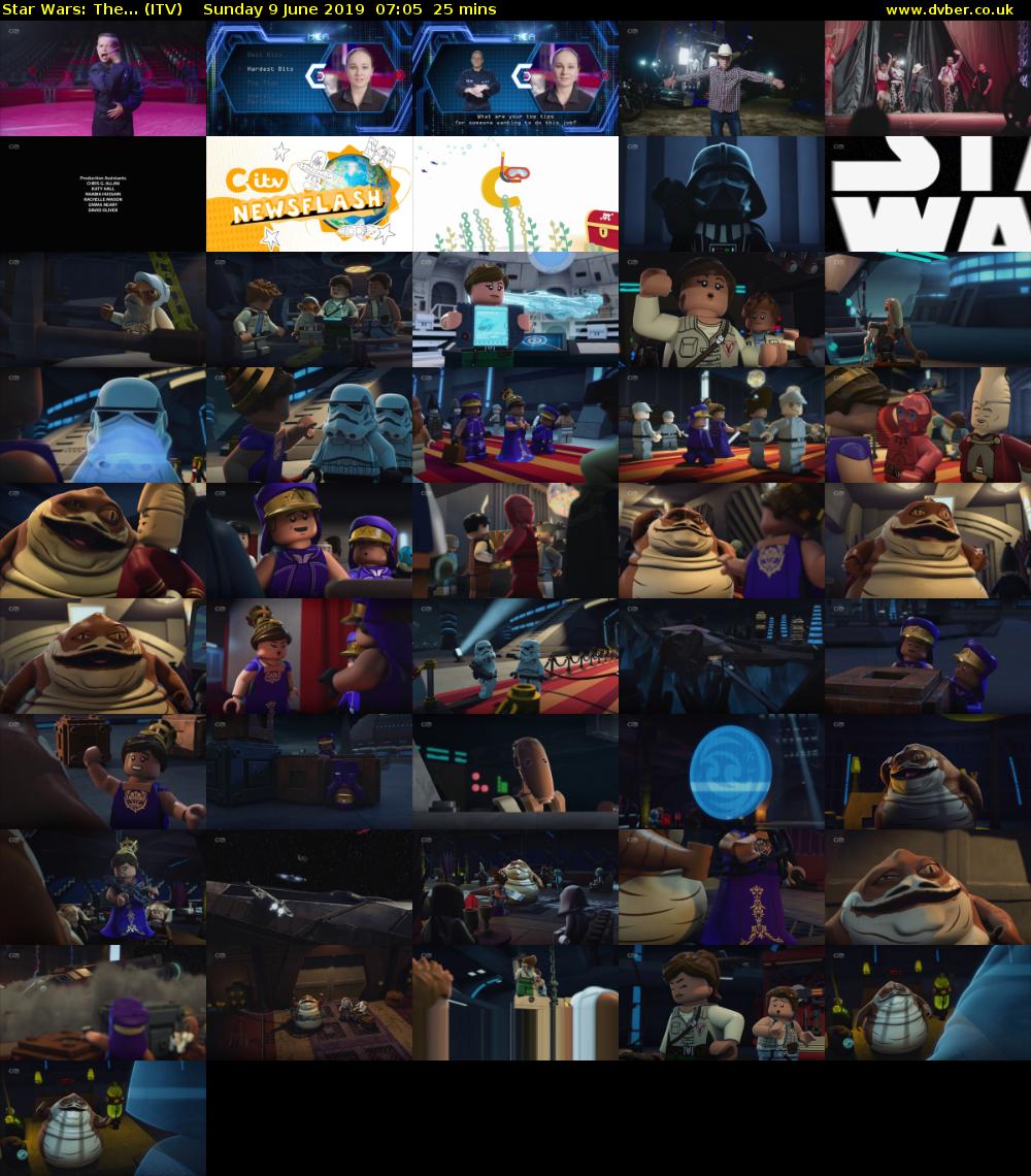 Star Wars: The... (ITV) Sunday 9 June 2019 07:05 - 07:30