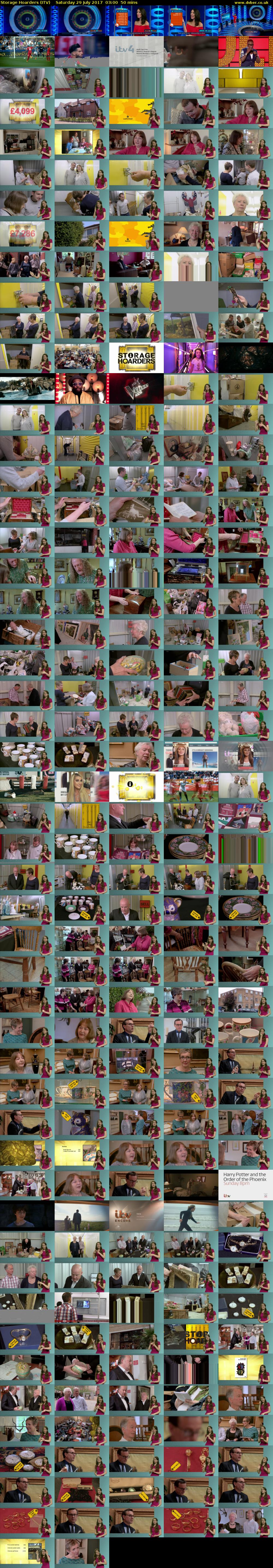 Storage Hoarders (ITV) Saturday 29 July 2017 03:00 - 03:50