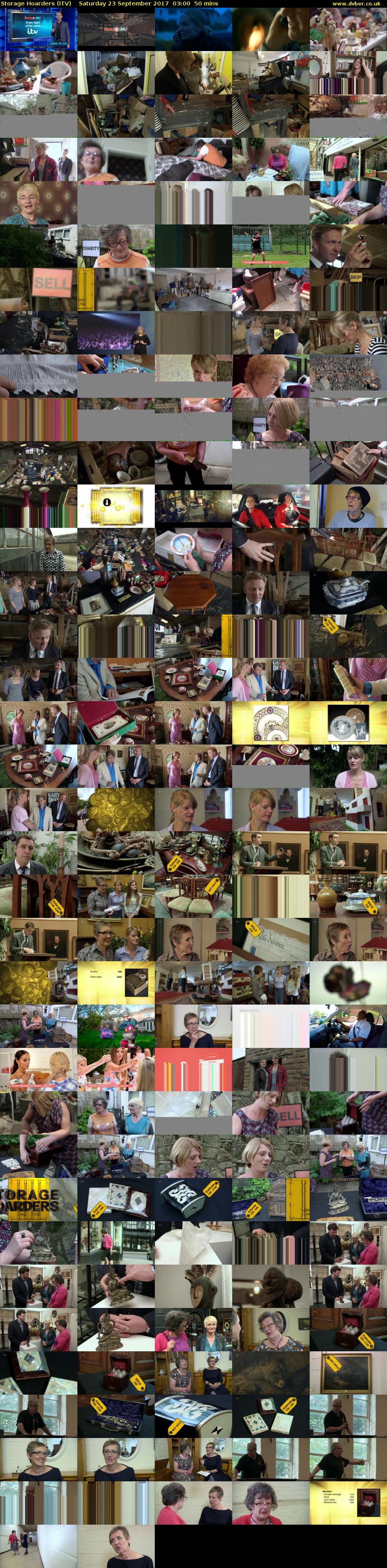 Storage Hoarders (ITV) Saturday 23 September 2017 03:00 - 03:50