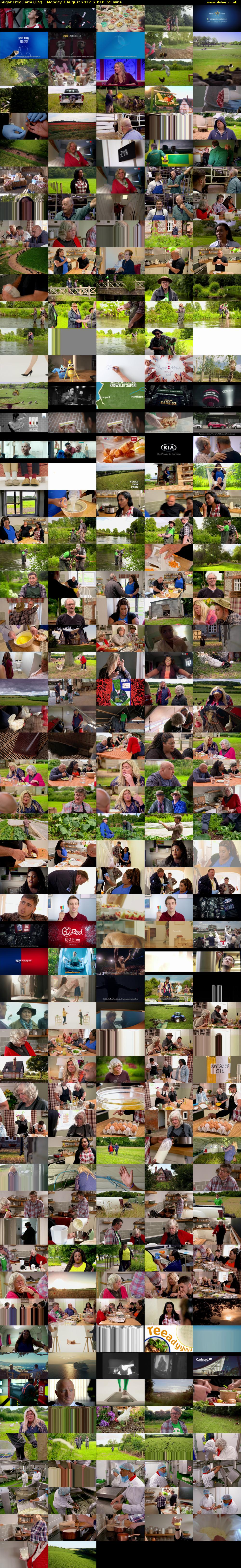 Sugar Free Farm (ITV) Monday 7 August 2017 23:10 - 00:05