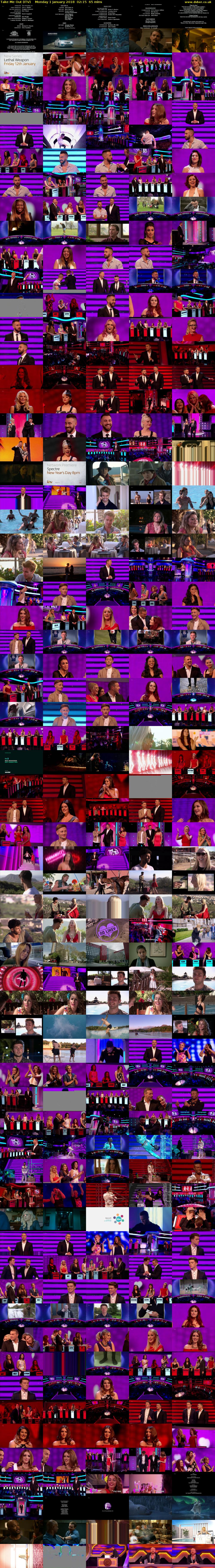 Take Me Out (ITV) Monday 1 January 2018 02:15 - 03:20