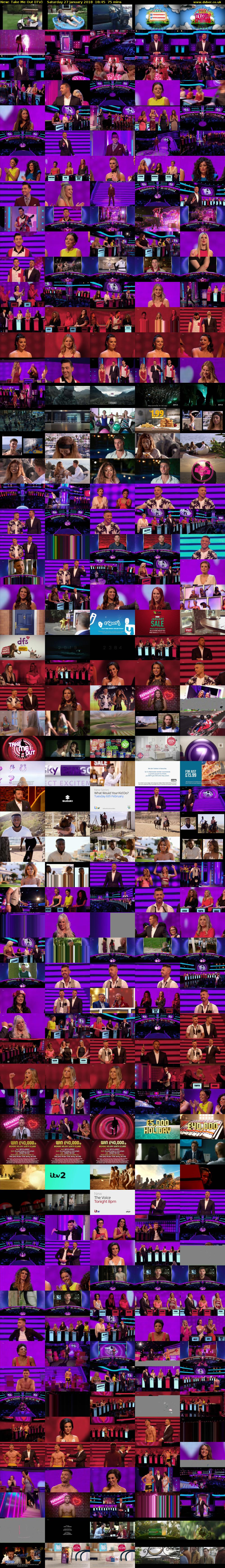 Take Me Out (ITV) Saturday 27 January 2018 18:45 - 20:00