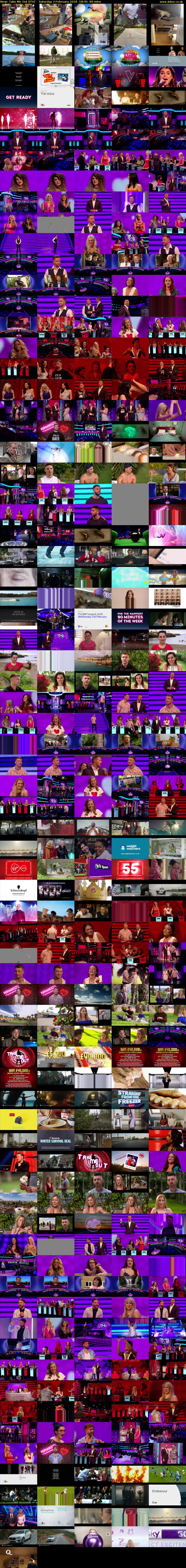 Take Me Out (ITV) Saturday 3 February 2018 18:40 - 20:00