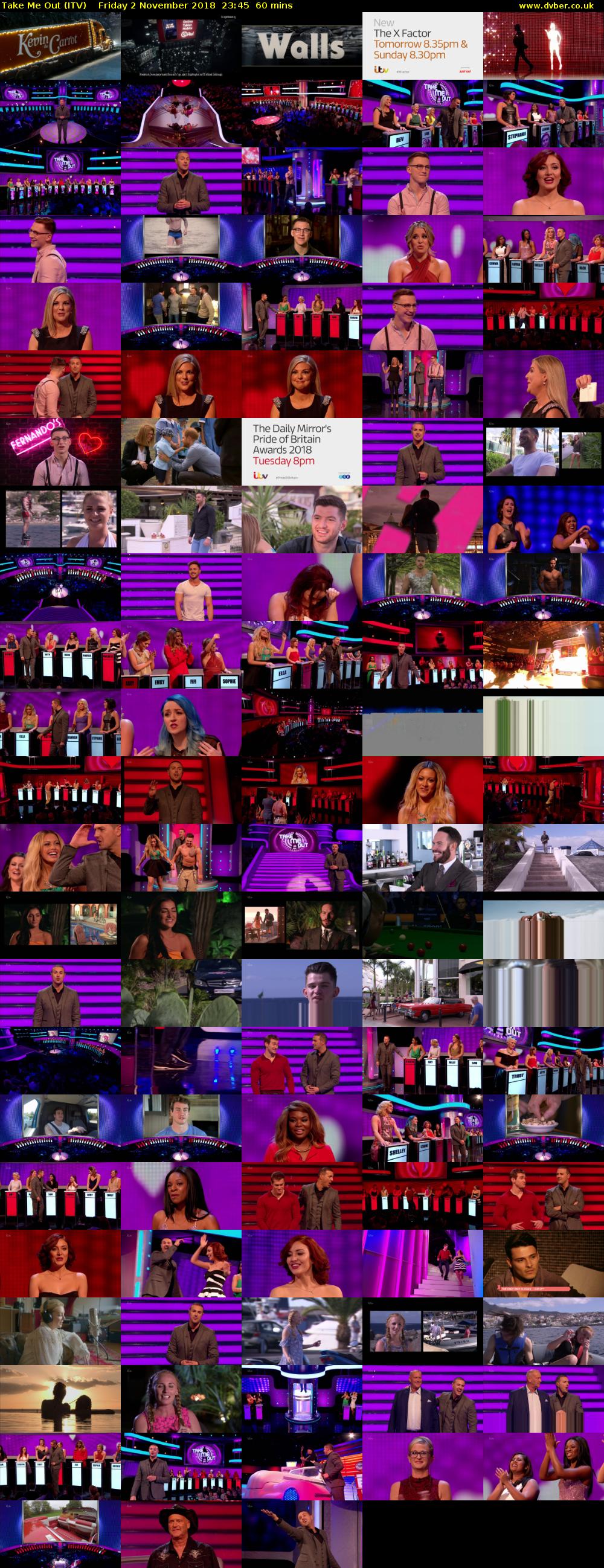Take Me Out (ITV) Friday 2 November 2018 23:45 - 00:45