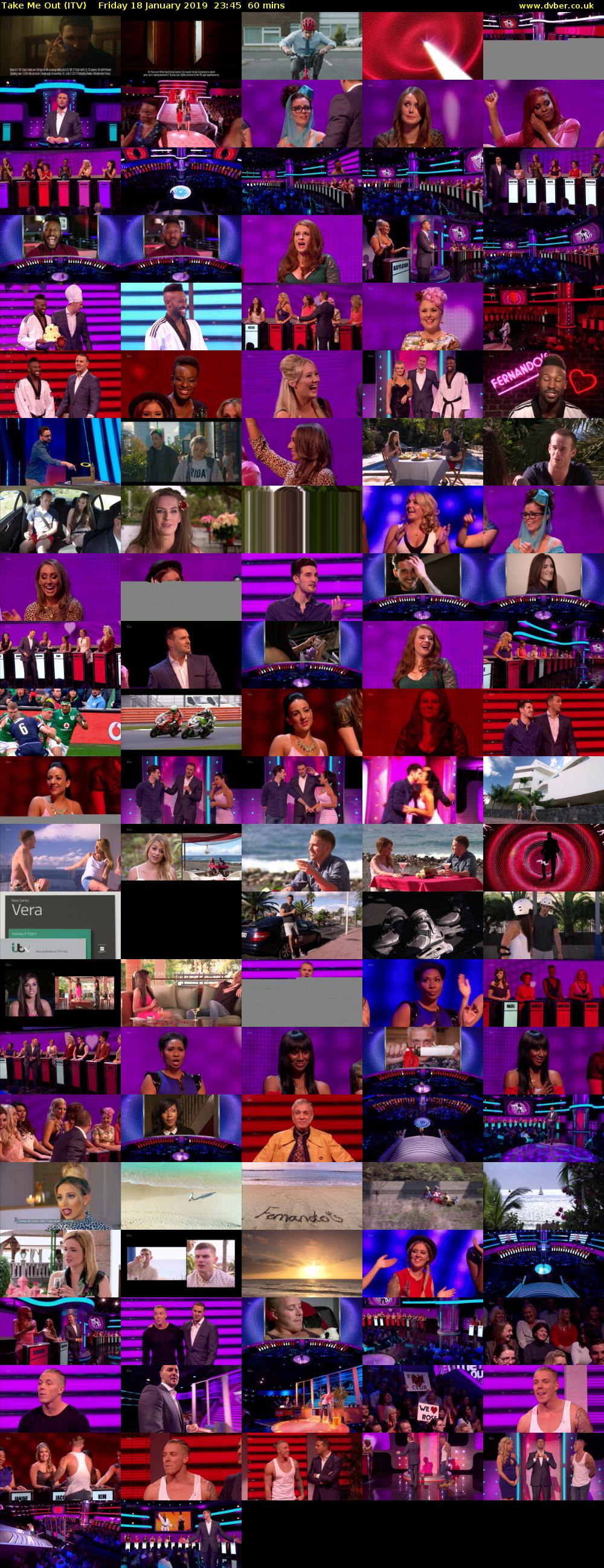 Take Me Out (ITV) Friday 18 January 2019 23:45 - 00:45